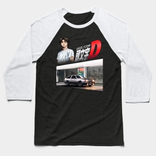 takumi initial d - street night picture Baseball T-Shirt